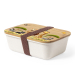 Safari lunch box with bamboo lid Safari lunch box with bamboo lid