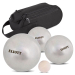 Set of 3 engraved pétanque balls with a first name