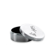 Silver tooth box engraved with a first name