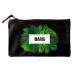 Small cotton pouch with palm print