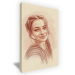 Sanguine-style portrait from a photo Sanguine-style portrait from a photo