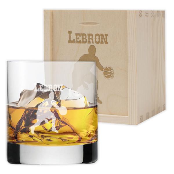 Whisky glass for the athlete