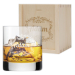 Engraved whisky glass with initial Engraved whisky glass with initial