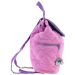 Personalised backpack with pink elephant