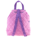 Personalised backpack with pink elephant