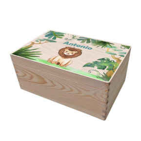Wooden memory box Savanna