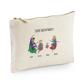 Custom multi-purpose pouch super heroes