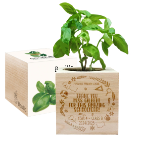 Engraved EcoCube teacher appreciation
