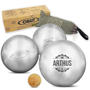 OBUT petanque boules personalised with designs