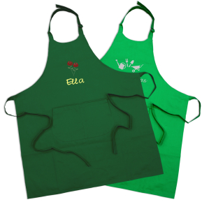 Personalised gardener's apron 100% organic cotton