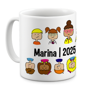 Personalised mug thank you teacher