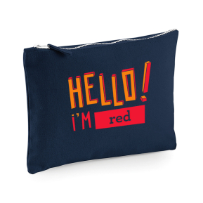 Personalised pouch HELLO