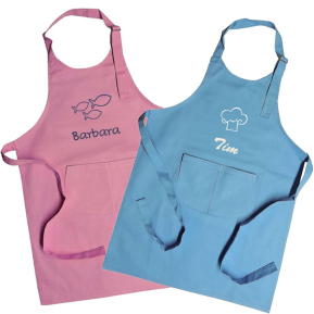 Personalized kids apron 100% cotton