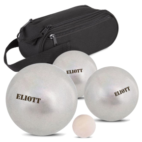 Set of 3 engraved ptanque balls with a first name