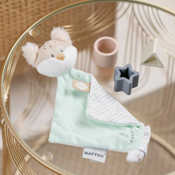 Embroidered Mini Flo the Fox Comforter