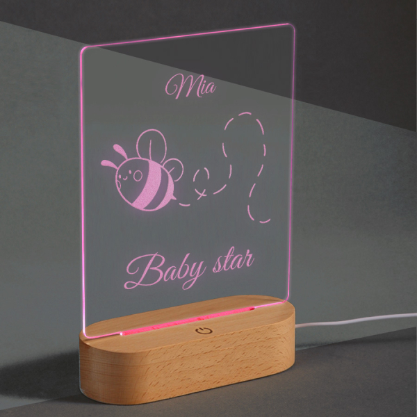 Personalised LED lamp  Animals