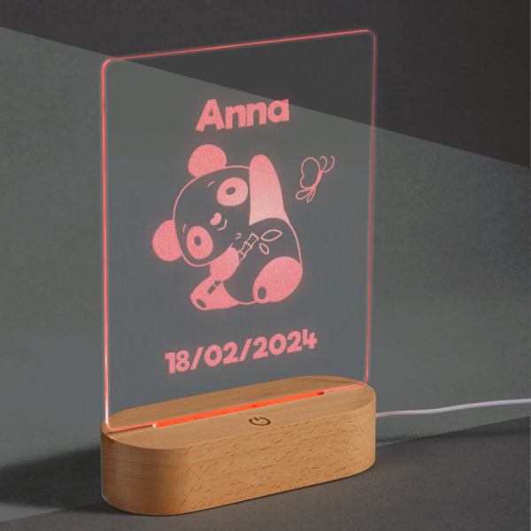 Personalised LED lamp  Animals