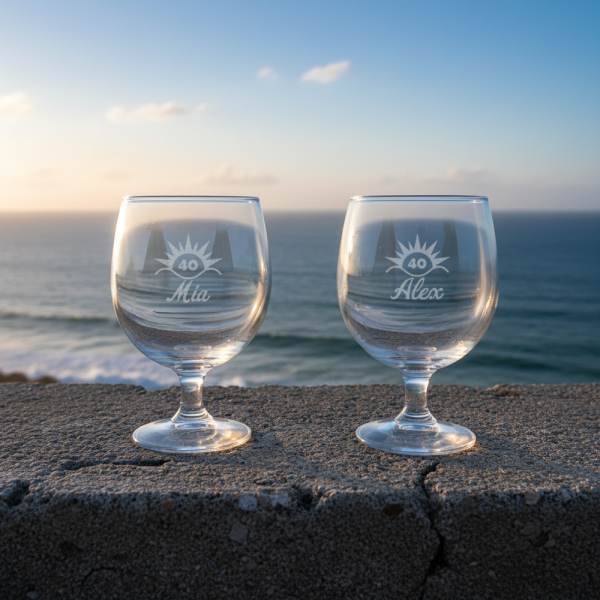 Personalised liqueur glass birthday Personalised liqueur glass birthday