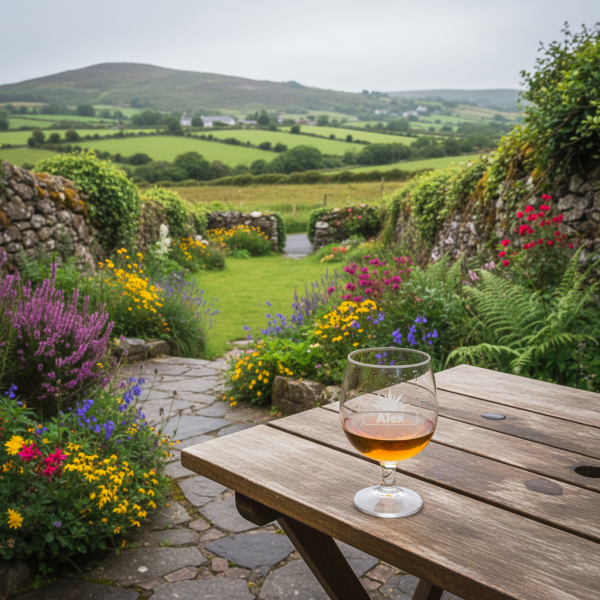 Personalised liqueur glass with name Personalised liqueur glass with name
