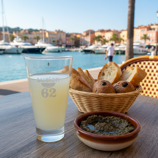 Personalized Pastis Glass Birthday - Bistro Spirit