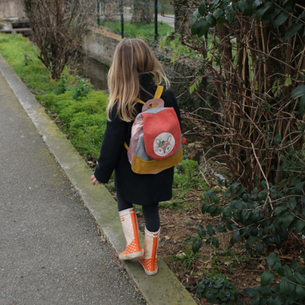 Personalised doe backpack