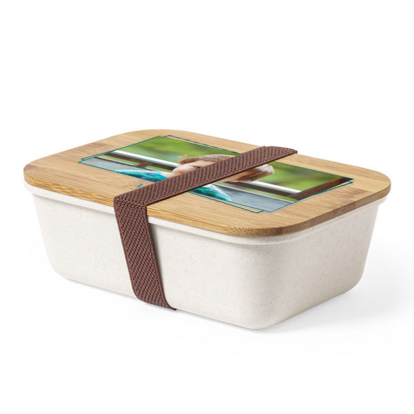 Snack box with photo and name