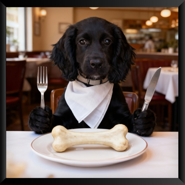 Well-behaved animals portrait from a photo Well-behaved animals portrait from a photo