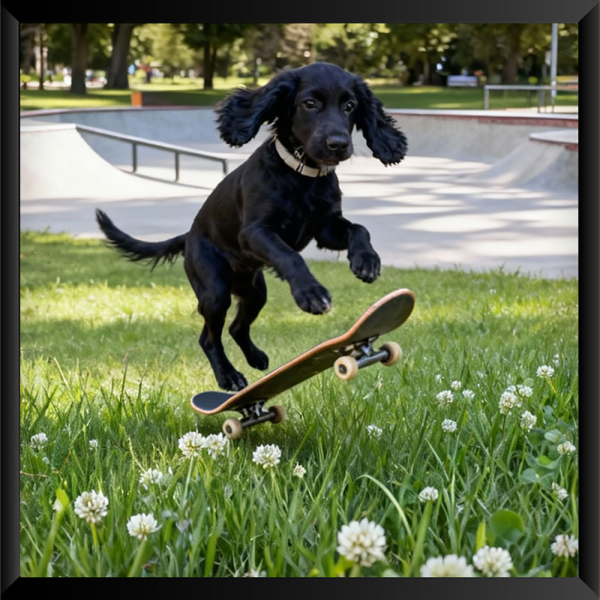Well-behaved animals portrait from a photo Well-behaved animals portrait from a photo