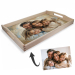 Photo tray transformed into an oil painting Photo tray transformed into an oil painting