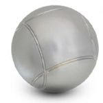 Striped pétanque balls