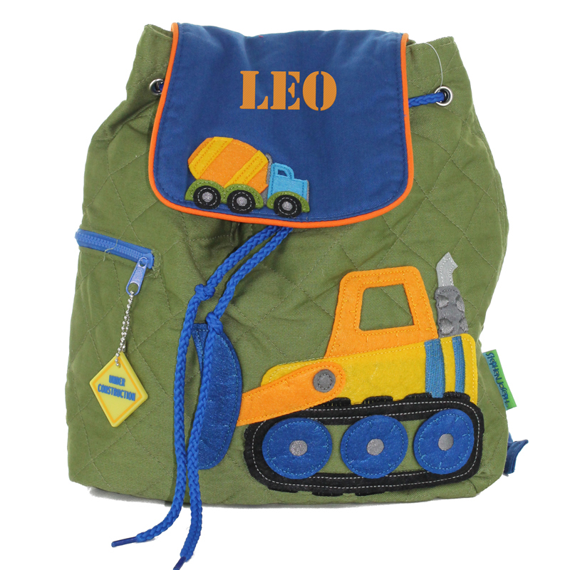 Customised Construction backpack | Personalised bags