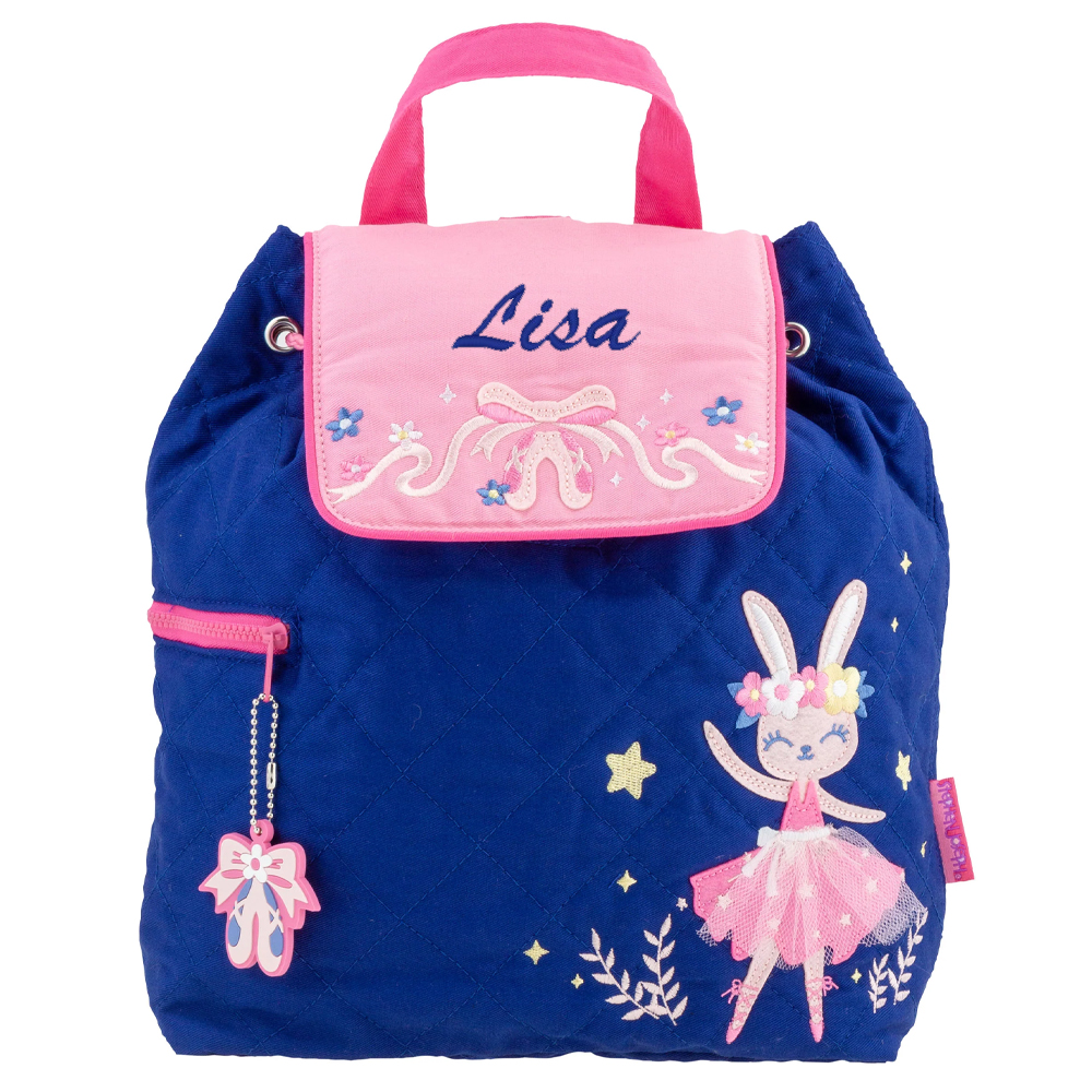 Personalised backpack Ballet Bunny